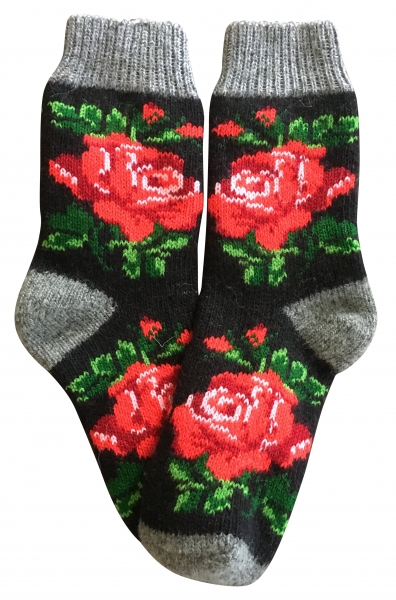 Kuschelsocken aus Schafwolle S33